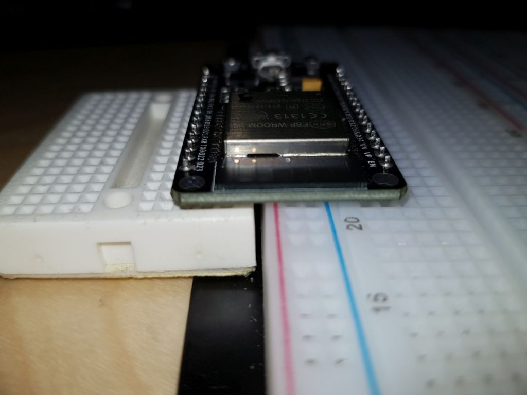 Workaround for ESP Dev Board on breadbord