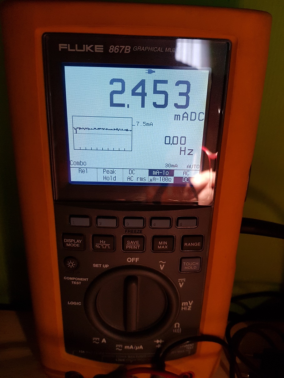 PWM-ILI9341 measured current